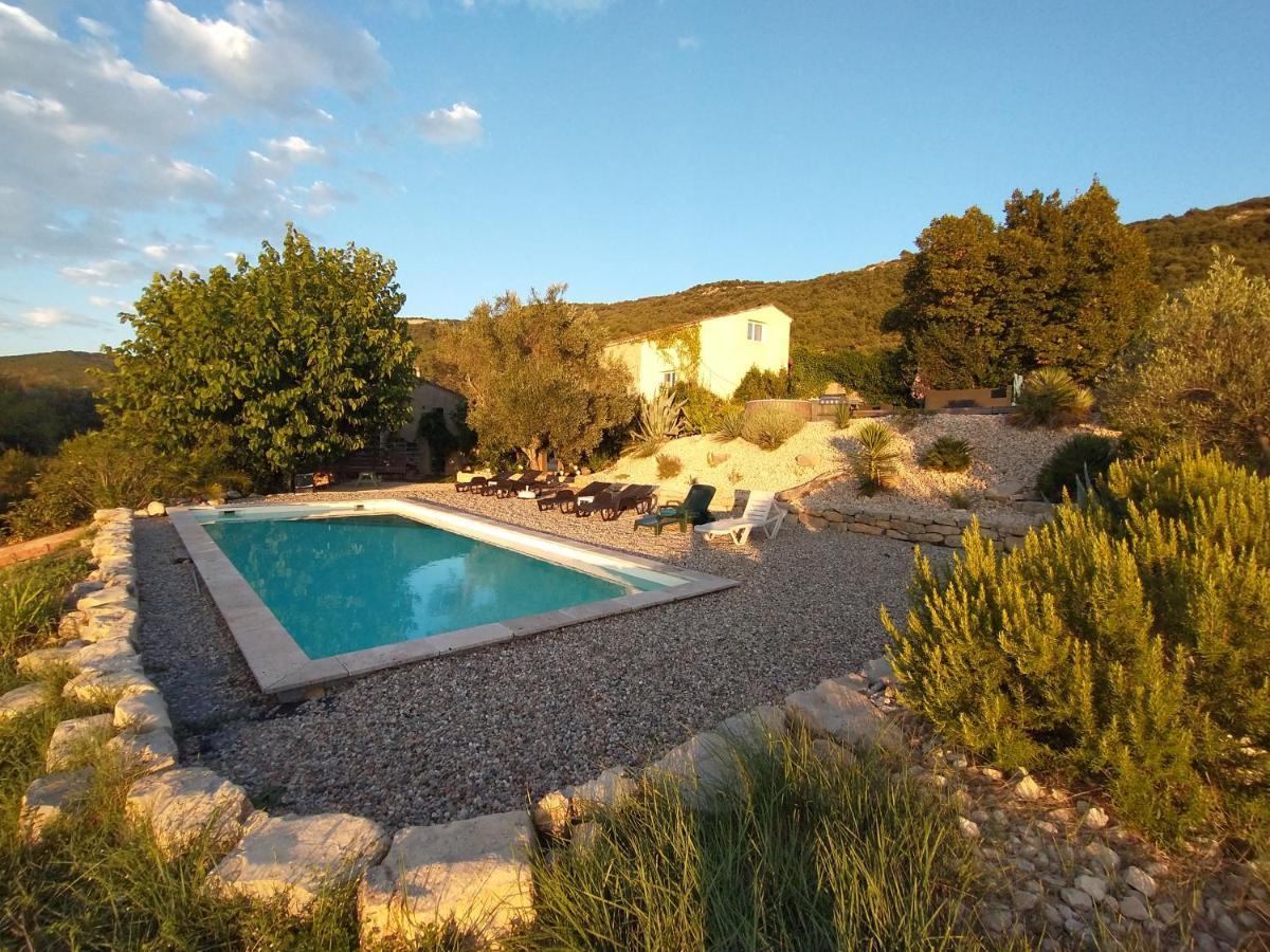 مبيت وإفطار غروسبيير Les Agaves Piscine Panoramique Vue Exceptionnelle المظهر الخارجي الصورة