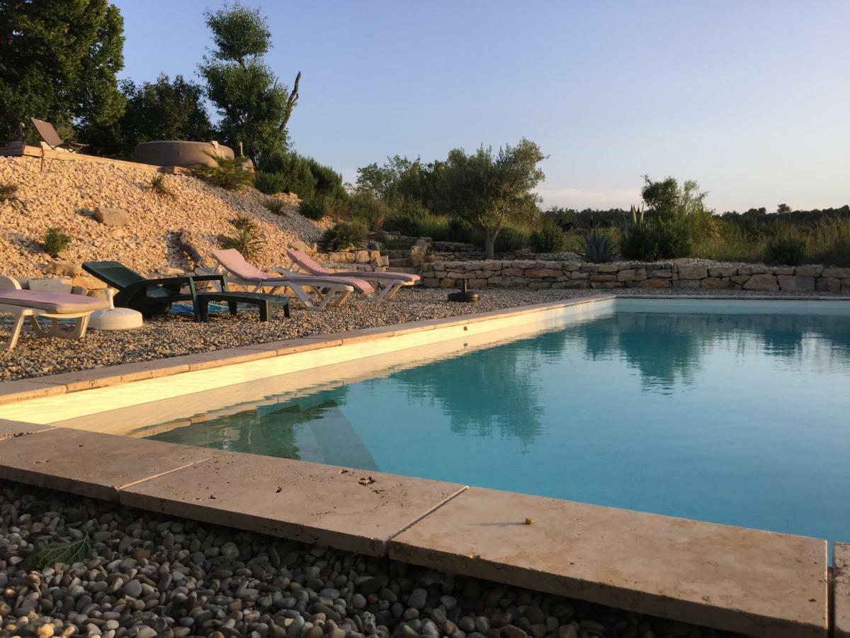 مبيت وإفطار غروسبيير Les Agaves Piscine Panoramique Vue Exceptionnelle المظهر الخارجي الصورة